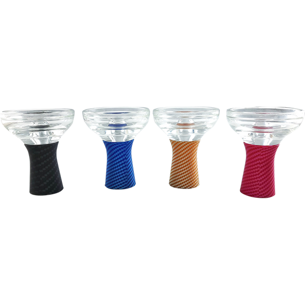 Pharaohs Glass/Silicon Bowl Carbon Fiber Design