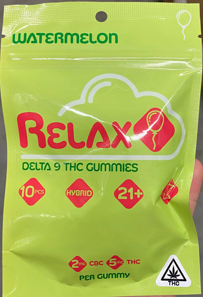 *Relax THC Gummies 10pk *NEW!*